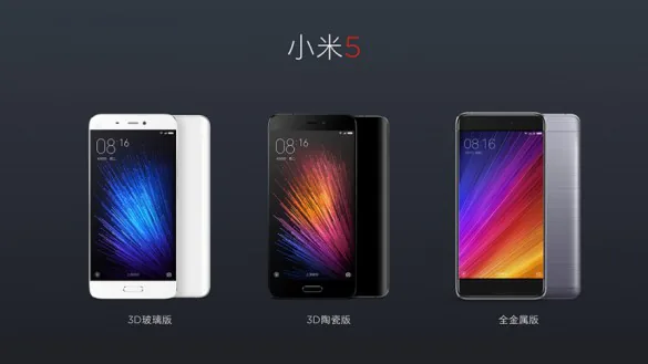 Xiaomi ra mắt bộ đôi Mi 5s và Mi 5s Plus giá từ $300