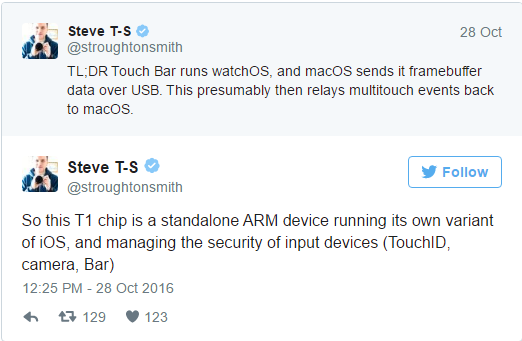 Bí mật lớn nhất của Macbook Pro mới? Nó chạy hệ điều hành iOS trên chip ARM
