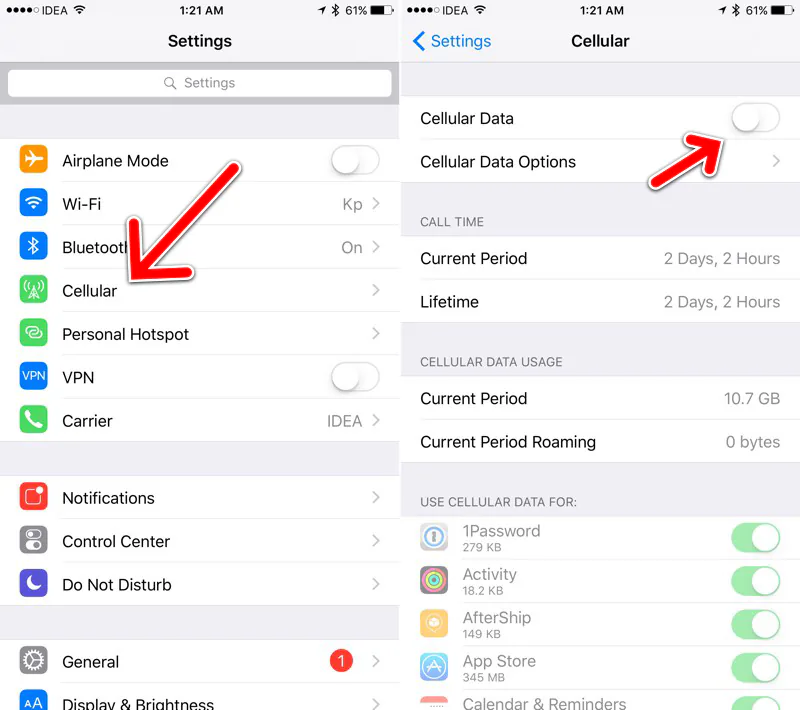 Cách tiết kiệm dữ liệu mạng trên iOS