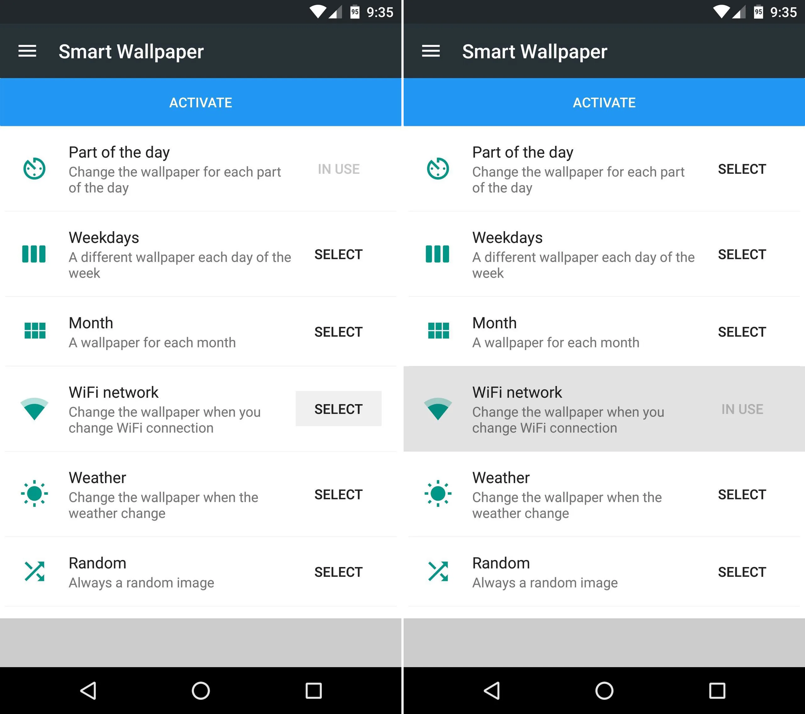 Giúp máy Android tự thay đổi hình nền theo hoàn cảnh
