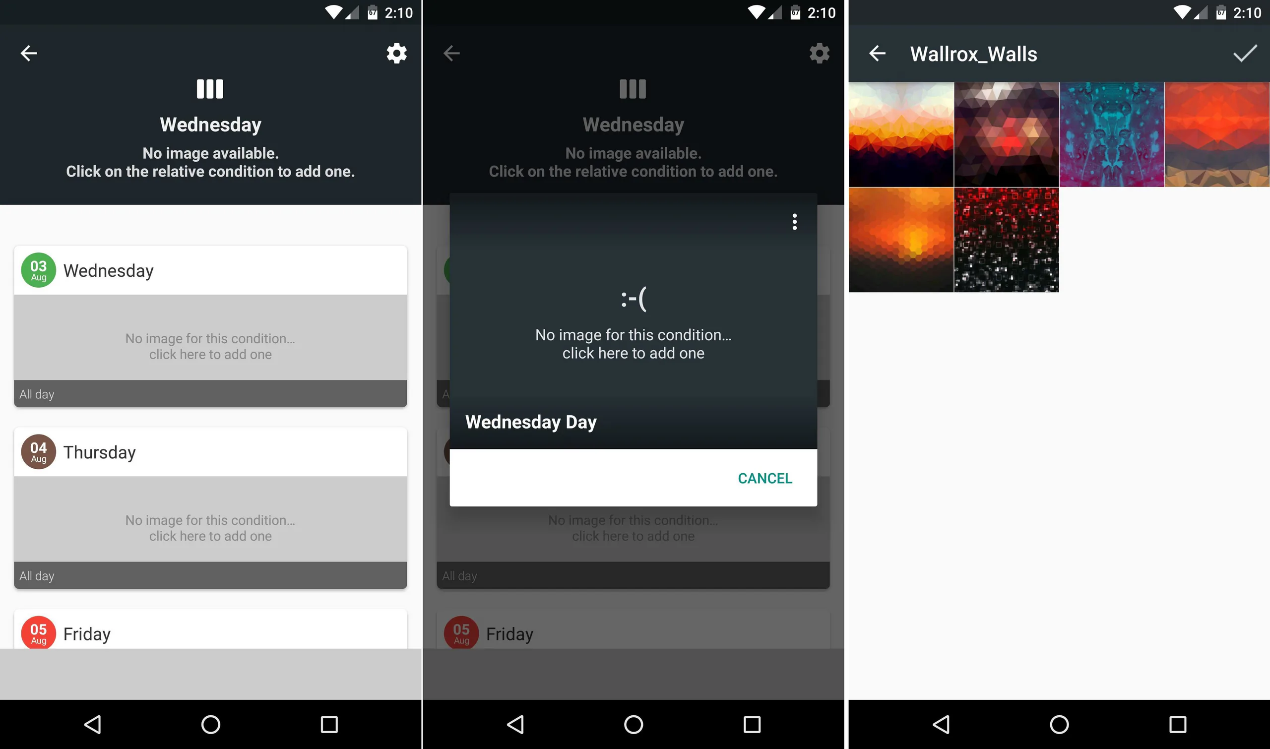 Giúp máy Android tự thay đổi hình nền theo hoàn cảnh