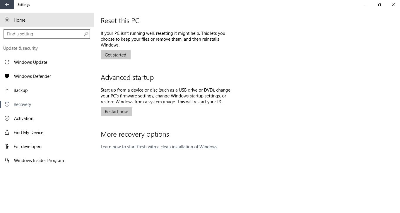 Nên làm gì khi Windows 10 không hoạt động?