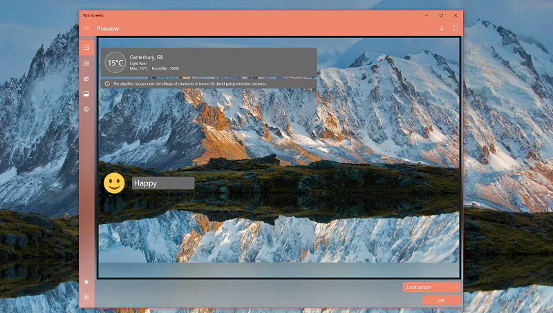 Tuỳ biến màn hình khoá Windows 10