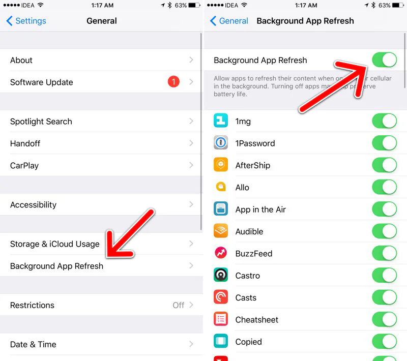 Cách tiết kiệm dữ liệu mạng trên iOS