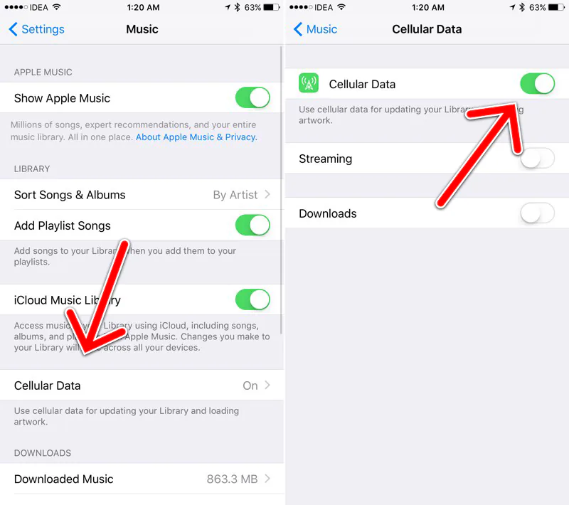 Cách tiết kiệm dữ liệu mạng trên iOS