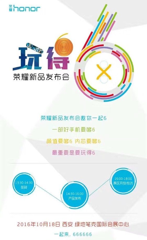 Huawei Honor 6X press