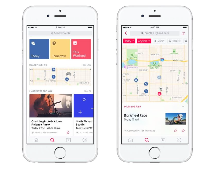 Facebook ra mắt ứng dụng quản lý sự kiện cho iOS