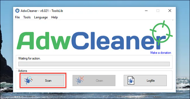 Gỡ bỏ adware hiệu quả với AdwCleaner