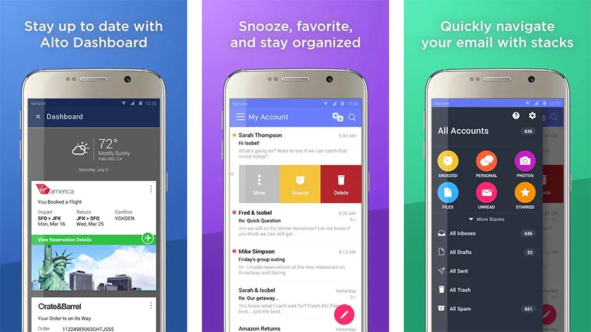 5 Ứng dụng quản lý Email tốt nhất cho điện thoại Android