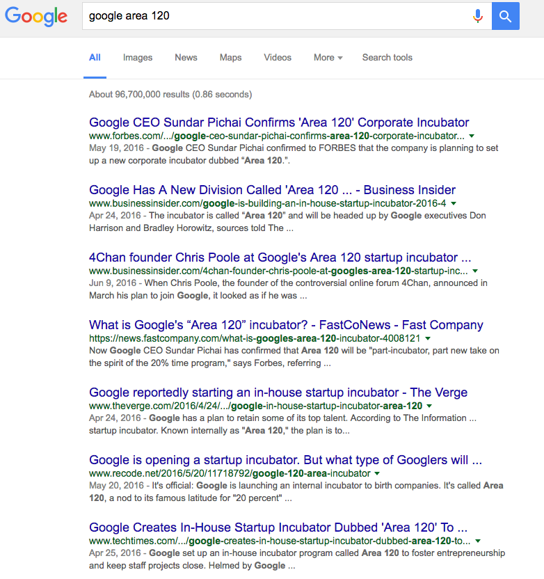 Google và 13 nhãn hiệu bí mật của mình