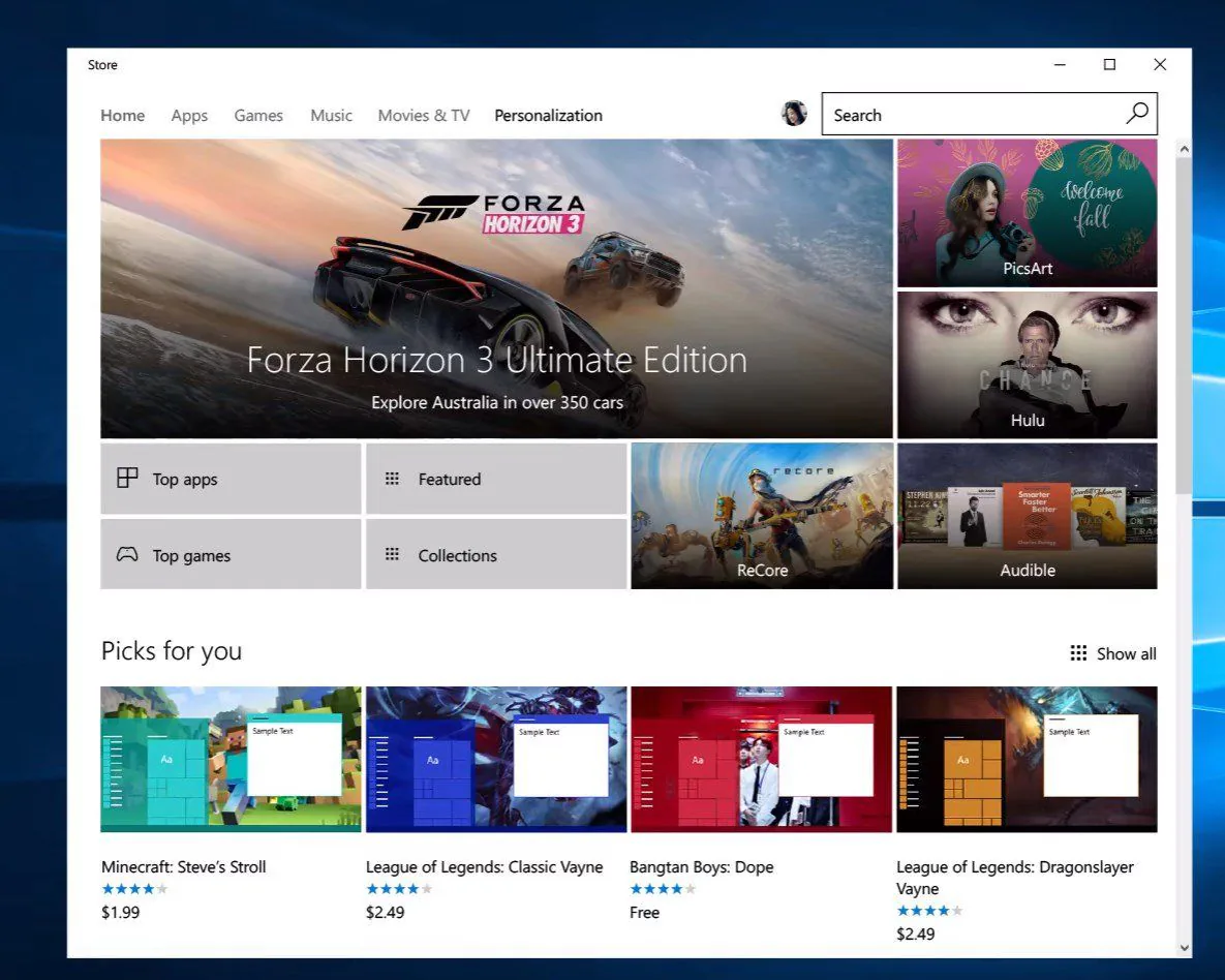 store theme