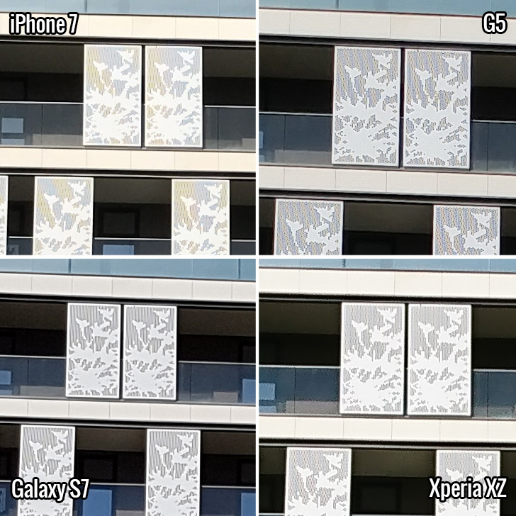 So sánh ảnh chụp từ camera iPhone 7 - Galaxy S7 - Xperia XZ - LG G5: Chụp ngoài trời ban ngày (Phần 1)