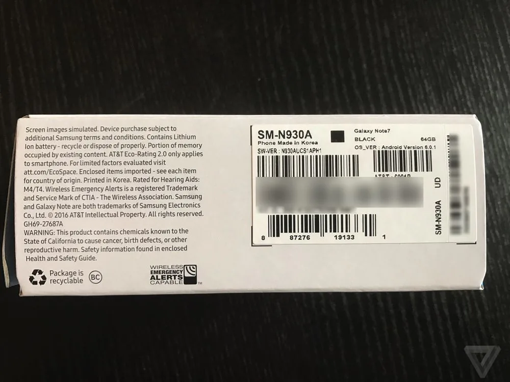 Note7 cháy