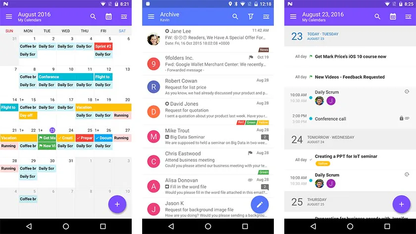 5 Ứng dụng quản lý Email tốt nhất cho điện thoại Android