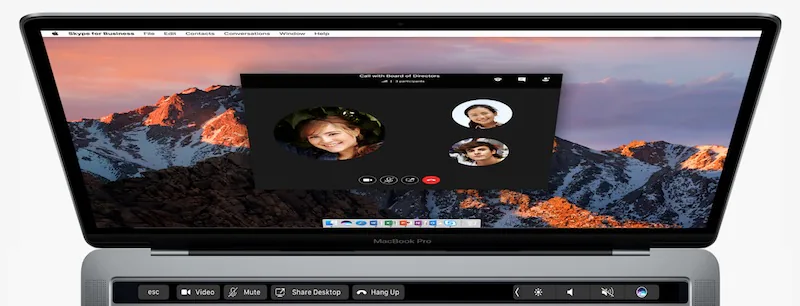 Microsoft Office hoạt động trên Touch Bar của MacBook Pro mới ra sao?