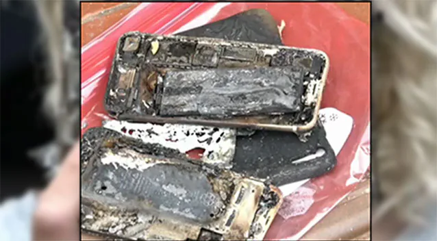 iPhone 7 cháy
