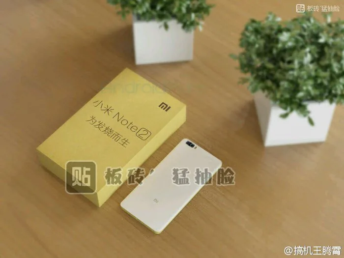 Lộ diện Xiaomi Mi Note 2 được trang bị camera kép