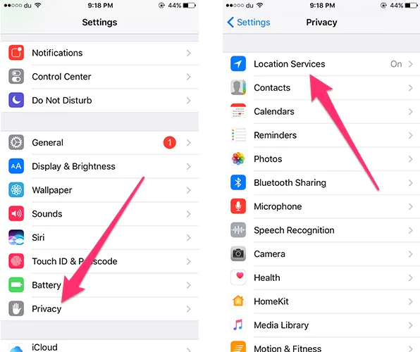 Dừng cho phép iPhone theo dõi mọi bước đi của chúng ta