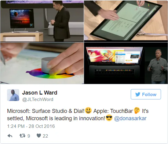 Microsoft đang cướp đi những nhà sáng tạo từ Apple bằng trải nghiệm chạm