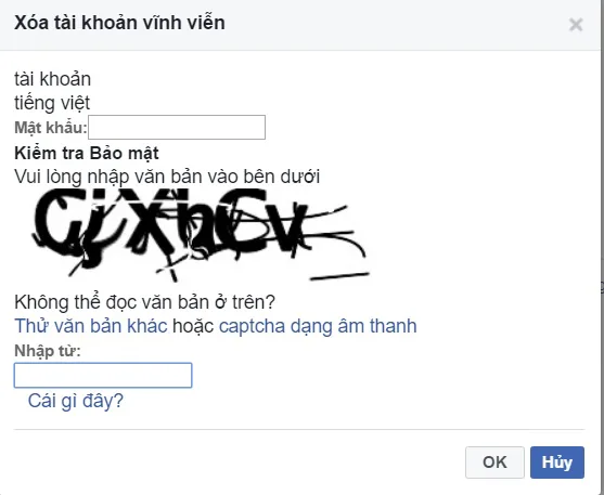 Hướng dẫn cách xóa tài khoản Facebook vĩnh viễn