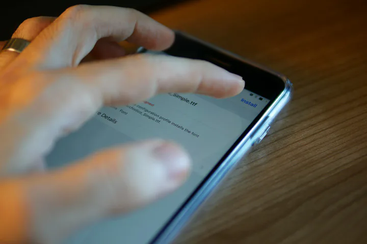 Cách thêm phông chữ vào iPhone và iPad