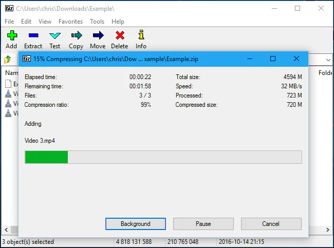 Chương trình nén tập tin tốt nhất cho Windows