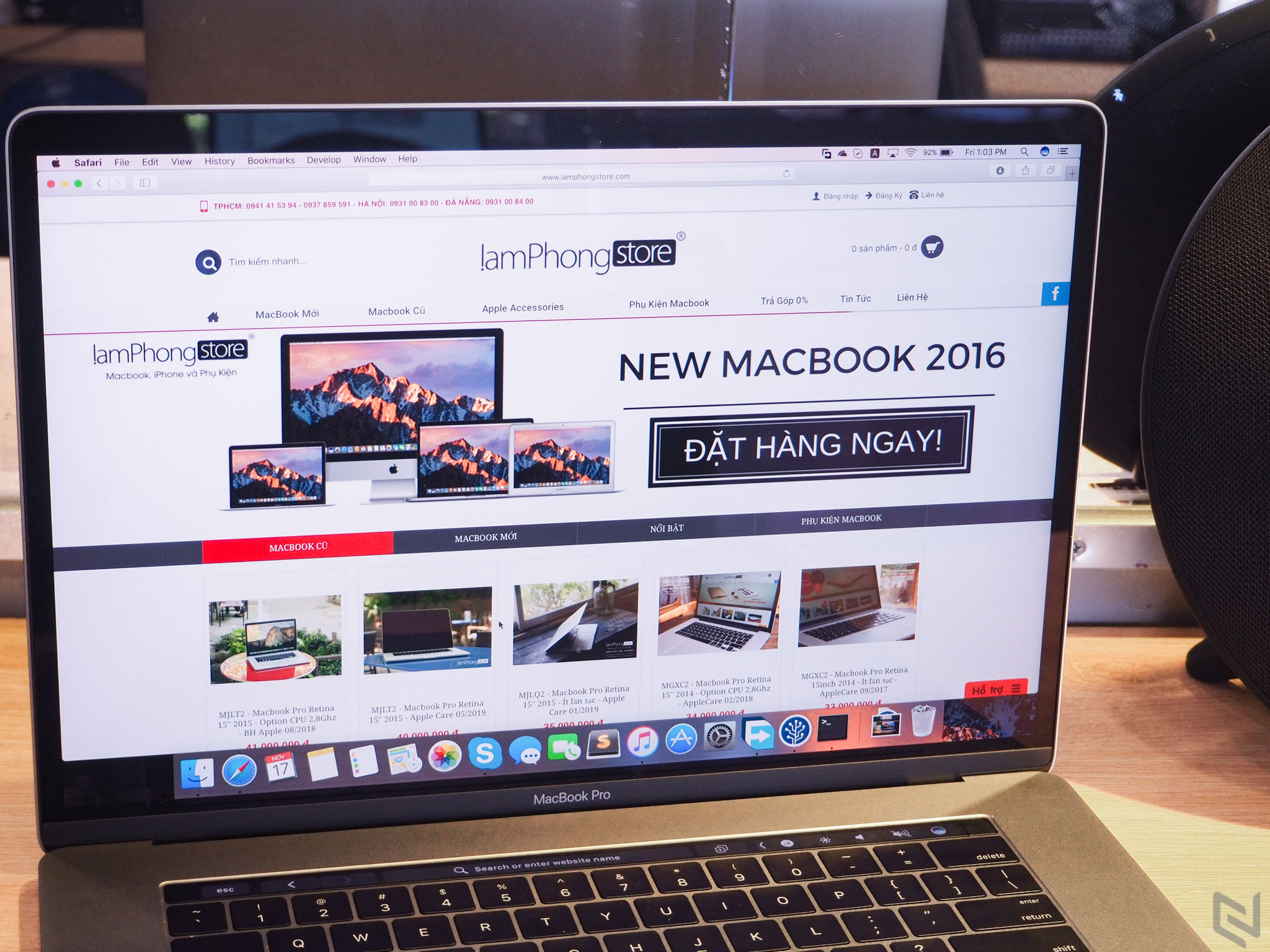 Trên tay MacBook Pro 2016 bản 15": Thiết kế mới, mỏng hơn, nhẹ hơn, TrackPad rất to