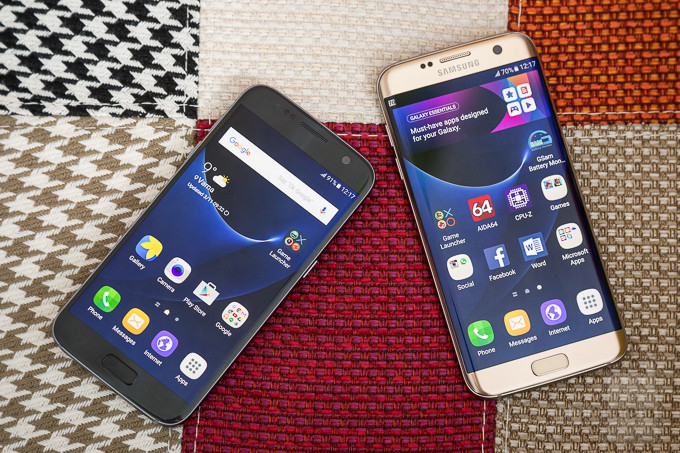 Samsung-Galaxy-S7-edge-vs-Galaxy-S7-android 7.0