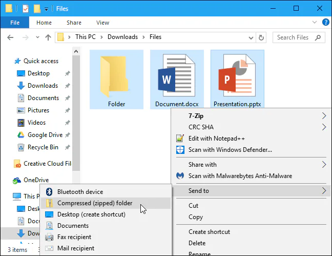 Chương trình nén tập tin tốt nhất cho Windows