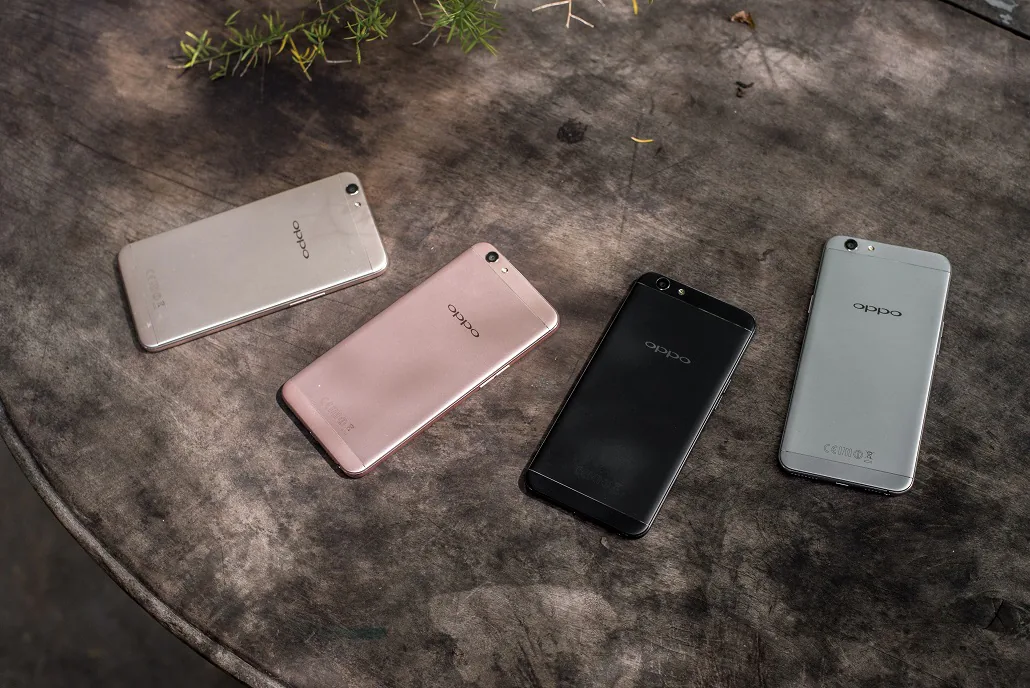 OPPO F1s bản màu đen nhám cho đặt trước, tặng vòng tay H-Band