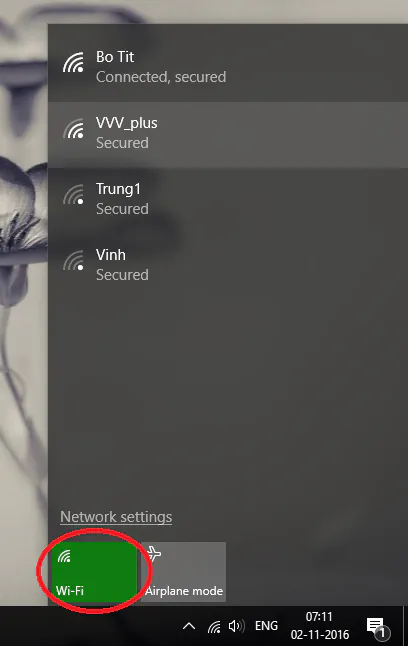 Hướng dẫn hẹn giờ tự động bật Wi-Fi trên Windows 10