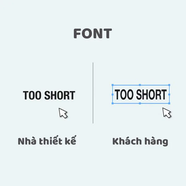11 điểm khác nhau giữa người làm thiết kế và khách hàng