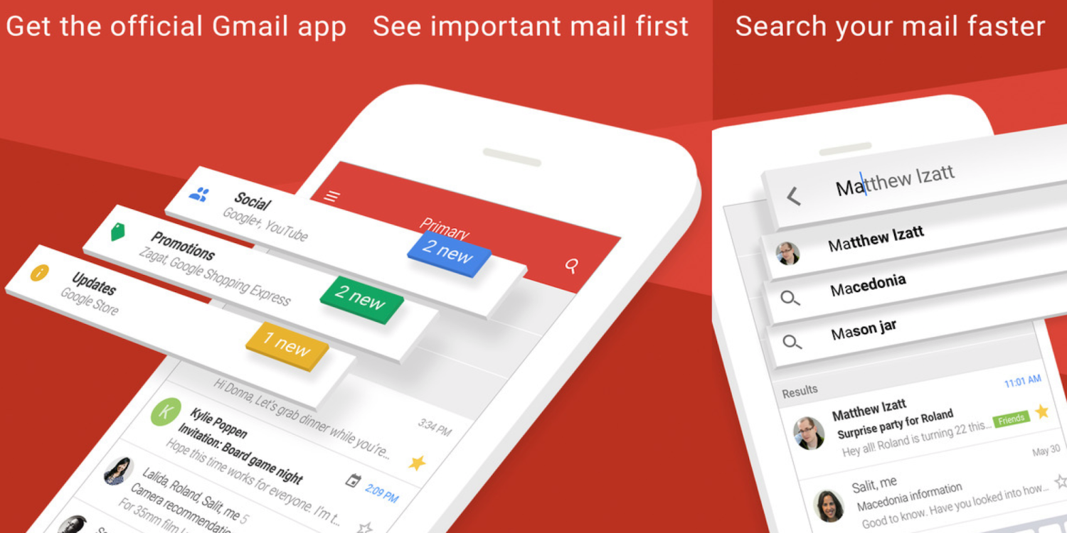 Google phát hành ứng dụng Gmail được thiết kế lại cho iOS