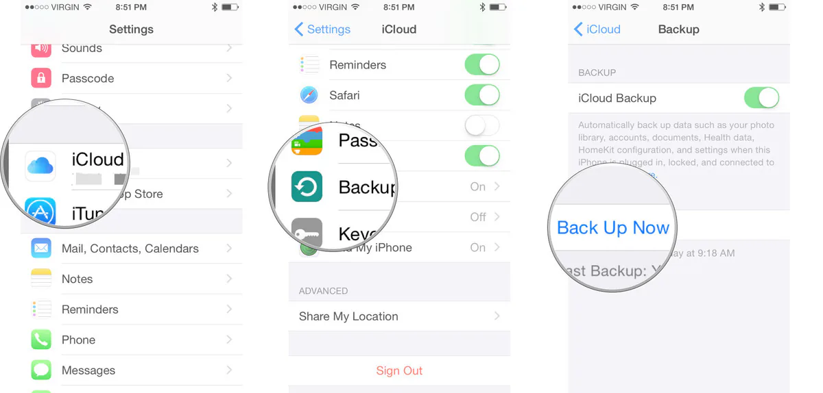 Hướng dẫn chuyển dữ liệu từ iPhone cũ sang iPhone 7