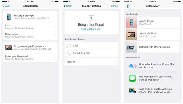Apple lặng lẽ đưa ứng dụng Apple Support lên App Store