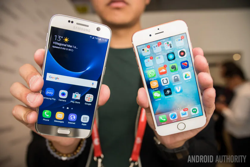 iPhone vs android