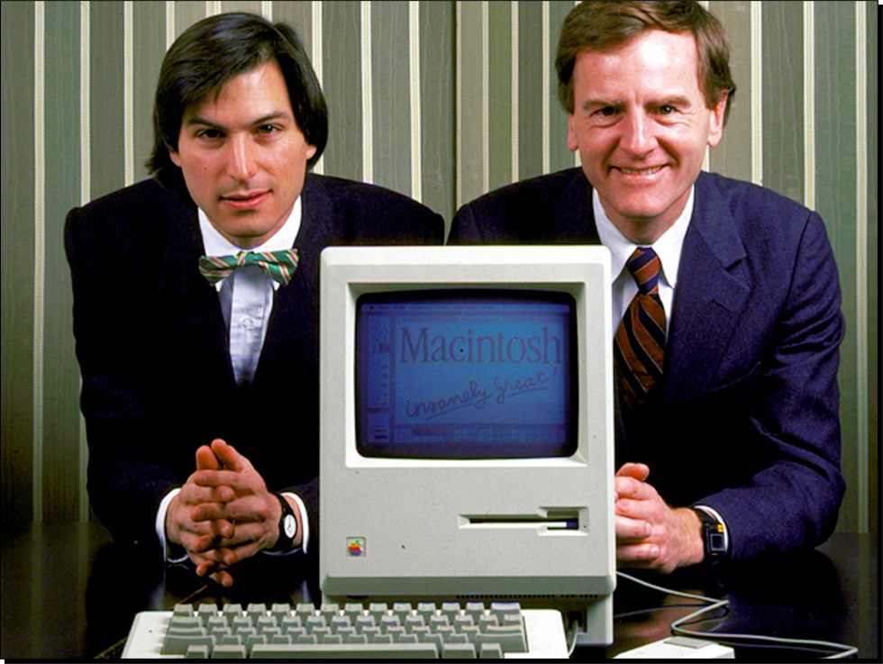 John Sculley là người hưởng trọn thành quả từ chiếc máy Mac của Steve Jobs.