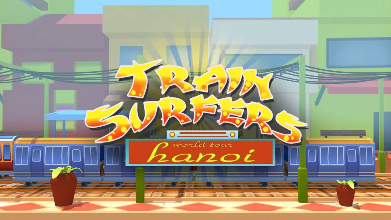 Train Surfers: Tựa game vượt chướng ngại vật thú vị, dễ chơi
