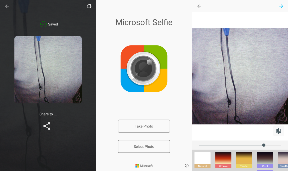 Microsoft Selfie đã có mặt trên nền tảng Android và Web