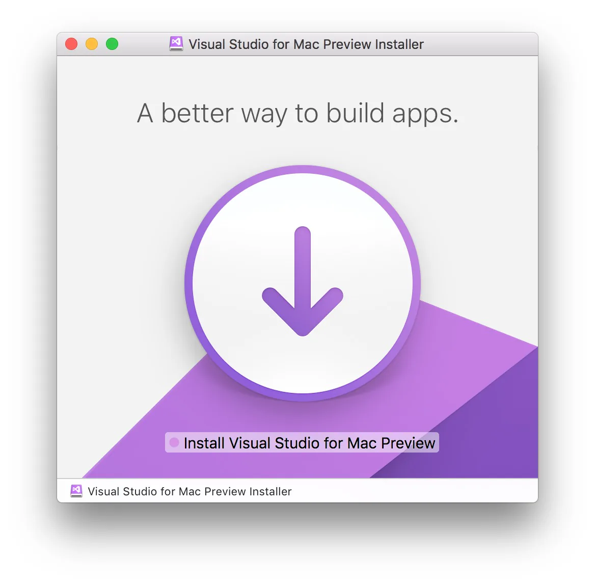 visual studio macos 1