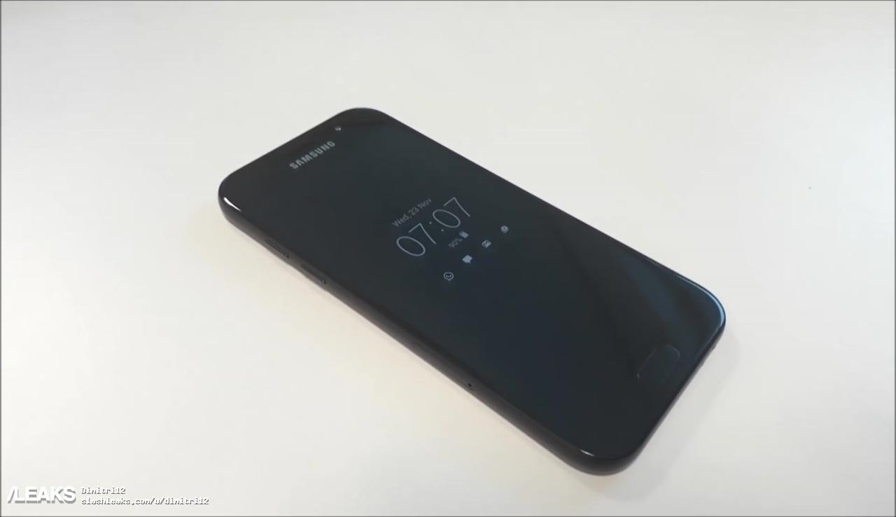 Lộ diện video trên tay mẫu Samsung Galaxy A5 (2017)