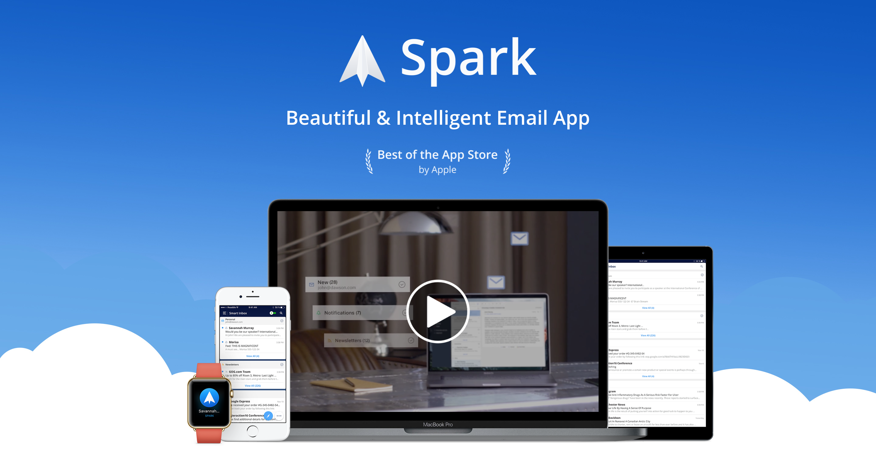 Ứng dụng quản lý email Spark đã cập bến macOS