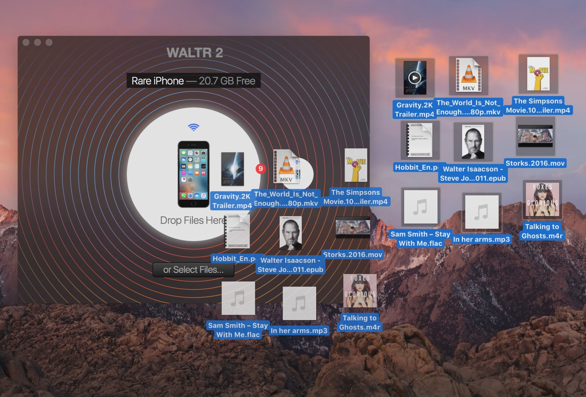 Chép dữ liệu vào iDevice dễ dàng với WALTR 2, không cần JAILBREAK hoặc mở iTunes