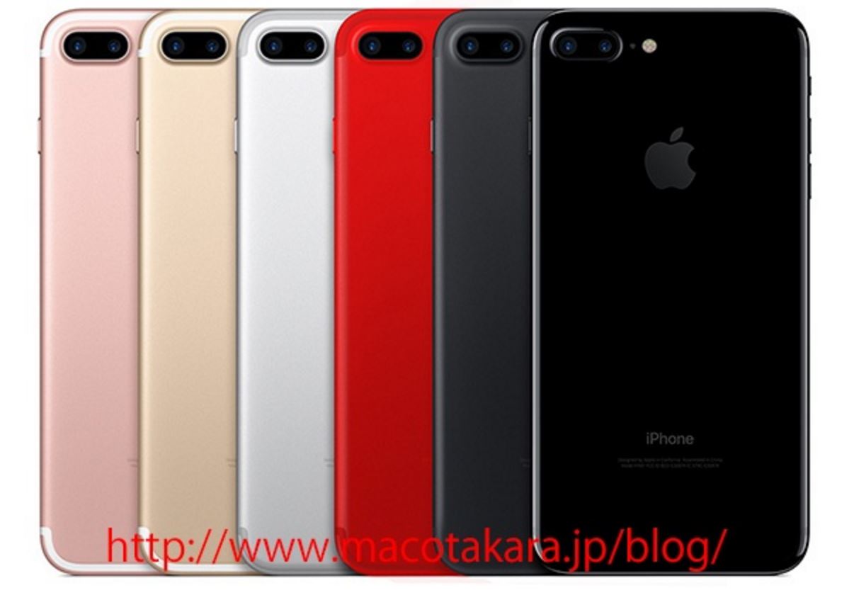 Apple iPhone 7s and iPhone 7s Plus sẽ có thêm màu đỏ?