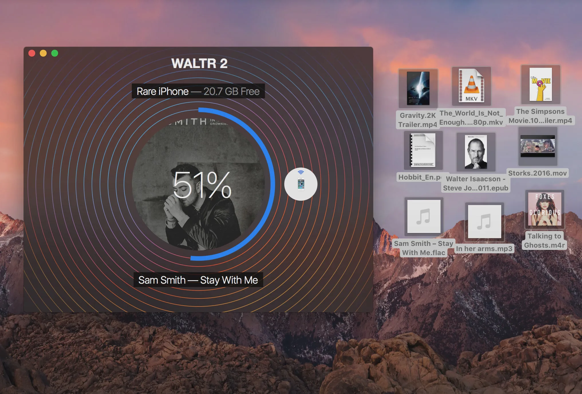WALTR-2-for-macOS-transfer-in-progress-Mac-screesnhot-001