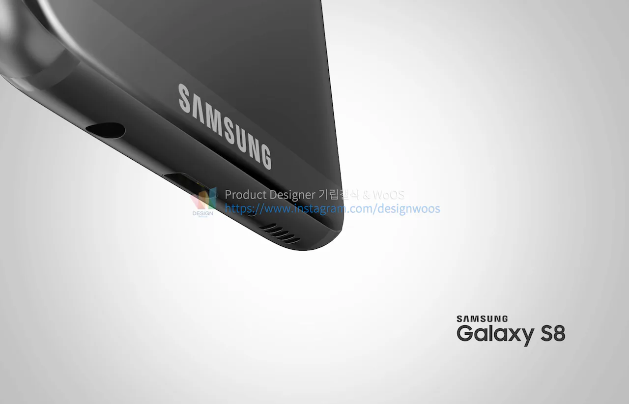 Thêm hình ảnh thiết kế cực đẹp của Samsung Galaxy S8