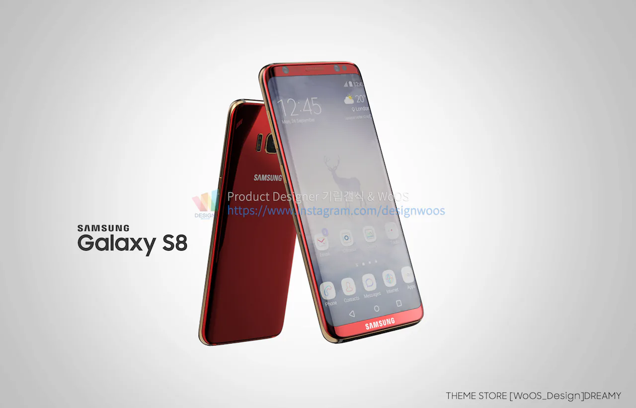 Thêm hình ảnh thiết kế cực đẹp của Samsung Galaxy S8