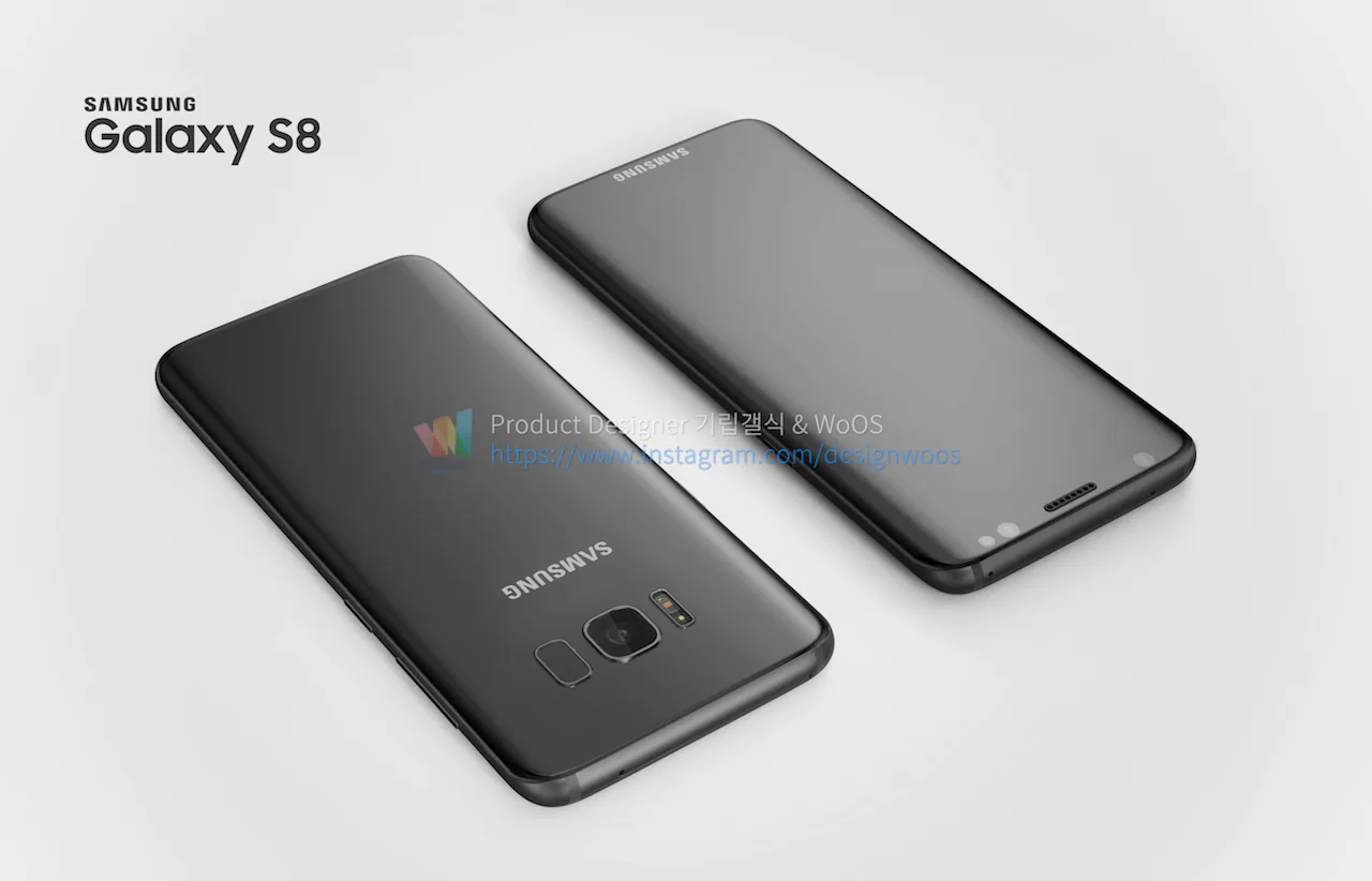 Thêm hình ảnh thiết kế cực đẹp của Samsung Galaxy S8