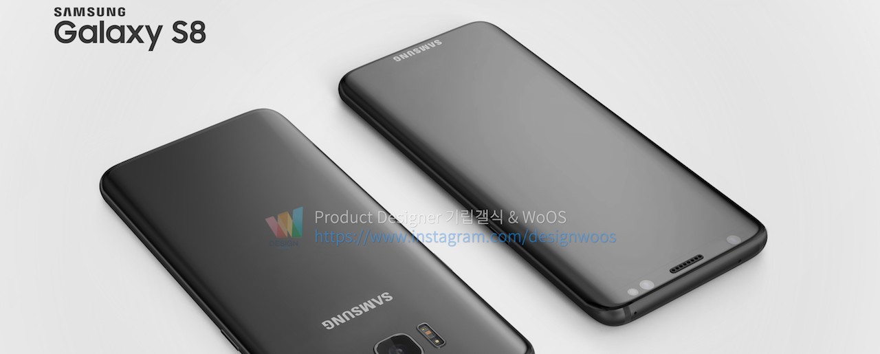 Thêm hình ảnh thiết kế cực đẹp của Samsung Galaxy S8