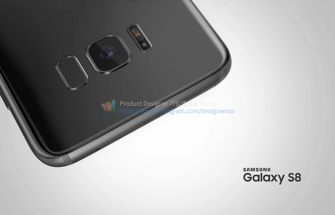 Thêm hình ảnh thiết kế cực đẹp của Samsung Galaxy S8